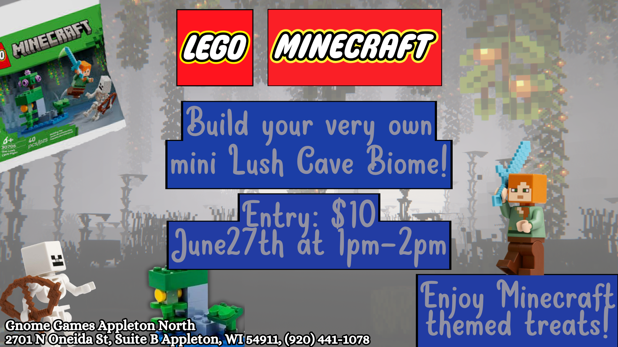 LEGO Minecraft build event