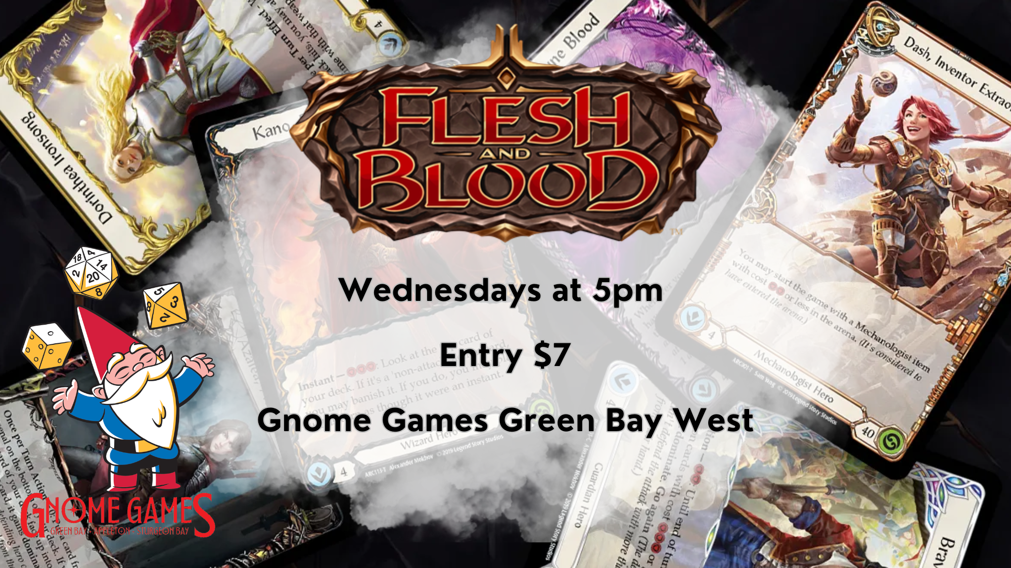Flesh and Blood Weekly Tournament at Gnome Games Green Bay West