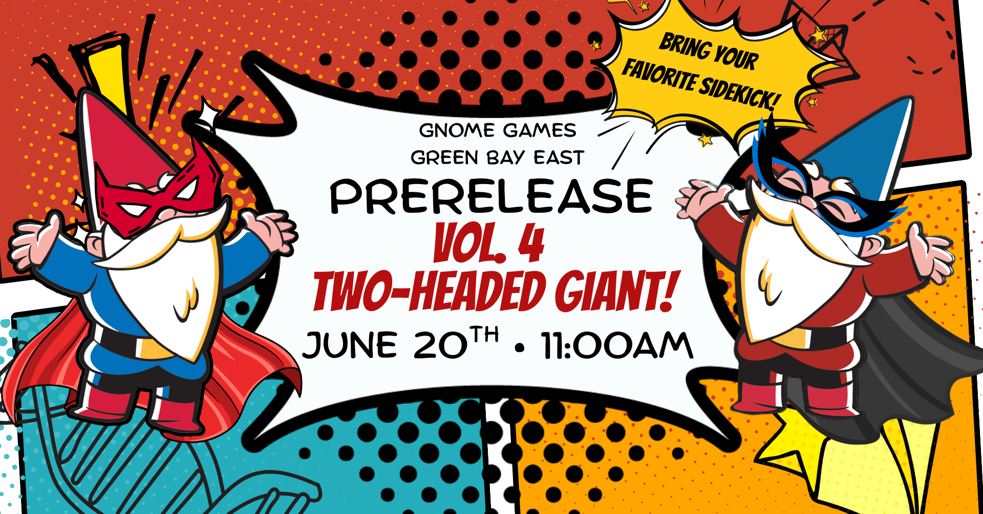 Magic: the Gathering | Marvel Super Heroes 2-Headed Giant Prerelease at Gnome Games Green Bay East