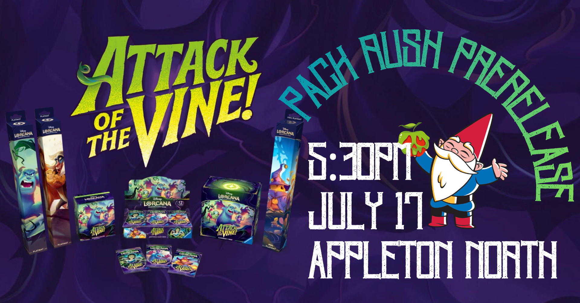 1st Attack of the Vine! Pack Rush